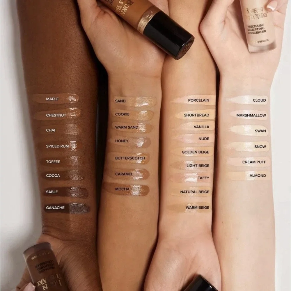 Too Faced Born This Way Multi Use Sculpting Concealer - Maple - New Full Size